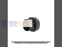M16 Front Female Pin Waterproof Circular Connector Threaded Welded Panel Controller