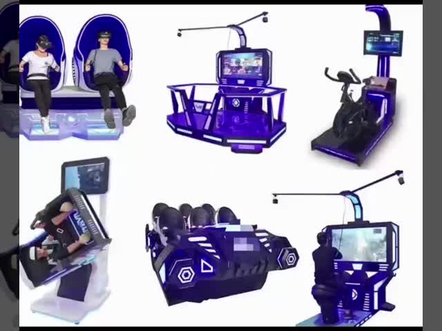 Multiple Mode VR Bicycle Simulator E Sports Arcade VR Cycling Simulator