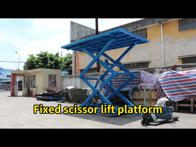 Hydraulic Self Propelled Electric Scissor Lift Working Platform Custom