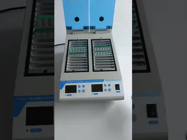2つの独立作業インキュベーション室 37C 血液型カード ジェルカード インキュベーター