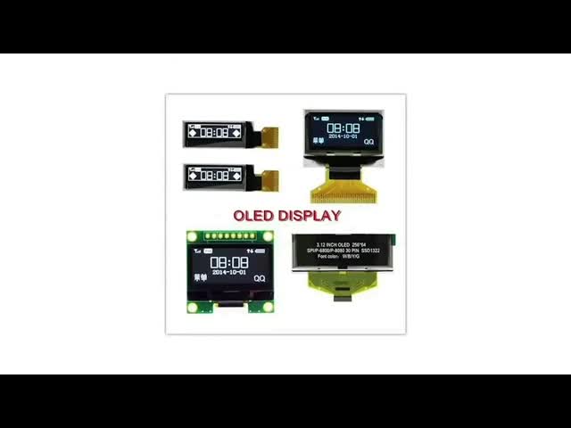 High Precision Small OLED Graphic LCD Display Module FSTN Positive Polarizer Type