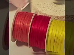 Solid color 0.3cm polyester webbing, size 50 underwear socks, bow tie silk stockings, clothing Hair accessories and accessories