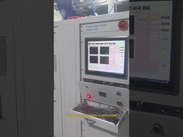 建築材料の熱解放率をテストするためのIso5660-12002円錐形の熱量計