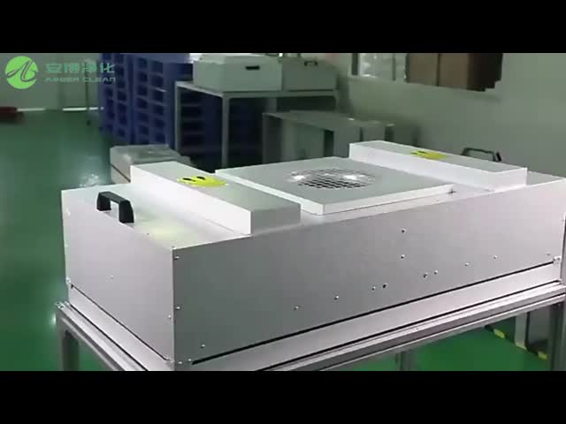 AMBER クラス100 ガルバン化鋼 46KG フィルターファンユニット AC 220V/50HZ
