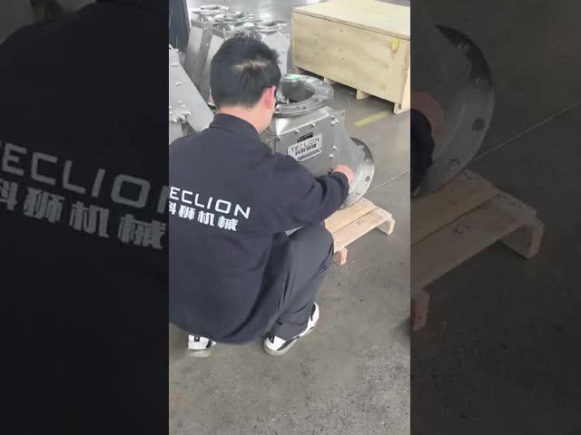 DN250 カリバー スイングプレート フラップタイプ 重力下降給餌ディバーターバルブ