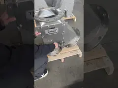 DN250 Caliber Swing Plate Flap Type Gravity Drop Feeding Diverter Valve