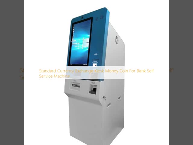 銀行自己サービス機械のための標準的な両替のキオスクのお金の硬貨