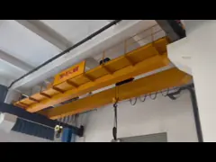 25Ton Electris Single Girder Overhead Crane Applies To Construction Site Lifter , Warehouse