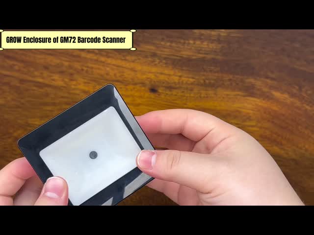 GROW GM72-P ブラック プラスチック保護パネル シェル 1D 2D GM72 バーコードスキャナーリーダーの固定フロントパネル
