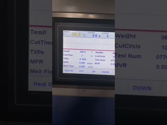 ASTM Electronic Loading Melt Flow Index Tester For Themoplastics Mfr Mvr Methods