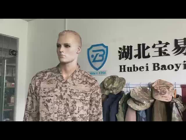 BDU Desert Digital Camo Uniform Set ndash 10 Strategic Pockets for Functionality in Desert Training Environments