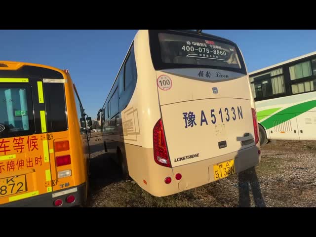 Zhongtong LCK6701 Front/Rear Engine Bus LHD Coach Bus For Africa 2016 Year