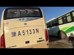 Zhongtong LCK6701 Front/Rear Engine Bus LHD Coach Bus For Africa 2016 Year