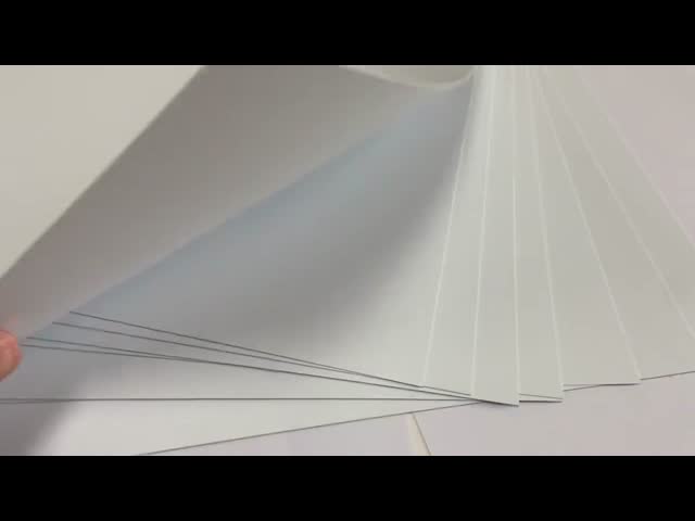 OEM White Plastic Card Sheet 100micron Printable PVC Sheets For Contactless Cards