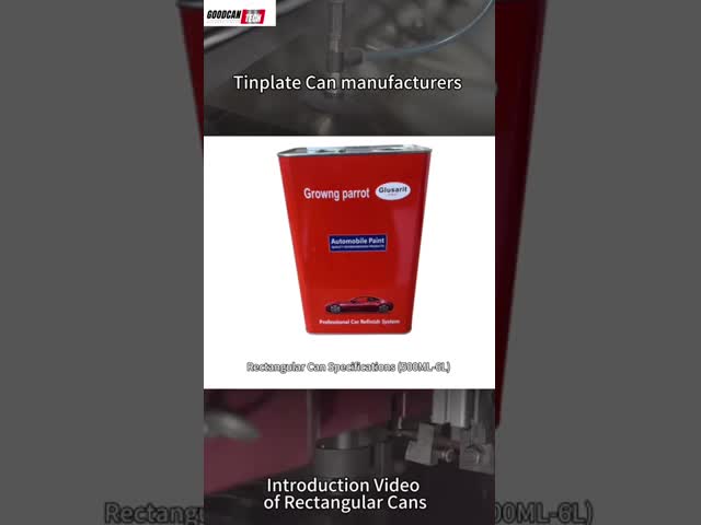 Custom Car Paint Painted Tin Buckets 5L Printing With Steel Handle