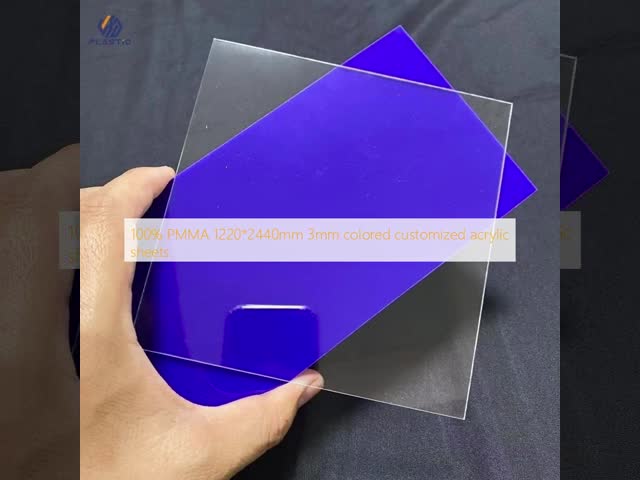 100% PMMA Cast Acrylic Sheet 3x1220x2440mm For Protective Surfaces And Tabletops