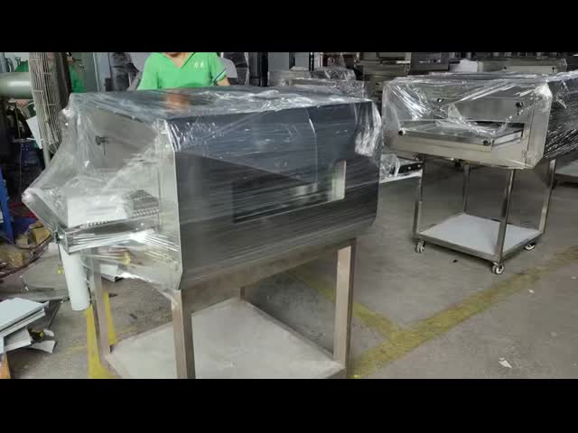 3 Speed Frequency Chain Pizza Oven 18 Inch For Fast Food Restaurant