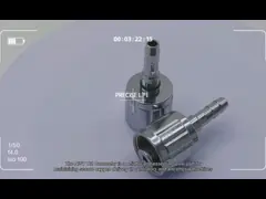 धातु वेंटीलेटर संज्ञाहरण मशीन NIST O2 कनेक्टर