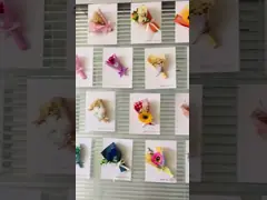 Ручной сделанный цветочный ящик с мылом из подсолнечника, сувенир на День учителя, подарок на День святого Валентина, консервированные цветы, сушеные цветы, небольшие букеты.