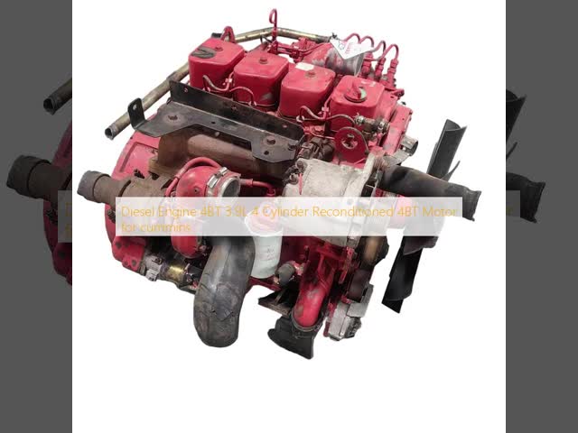 ディーゼルエンジン 4BT 3.9L 4シリンダー リコンディションされた 4BT キミンのモーター