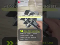 J Hook Suspension Clamp Fiber Cable Installation Kits for ADSS Cable Round