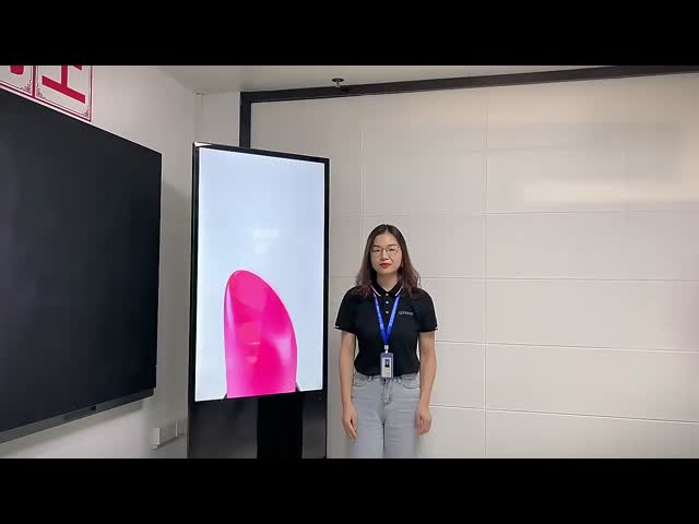 高明度のLCDディスプレイモニター HDポスター 室内メディアプレーヤー 学校 デジタルサイネージ