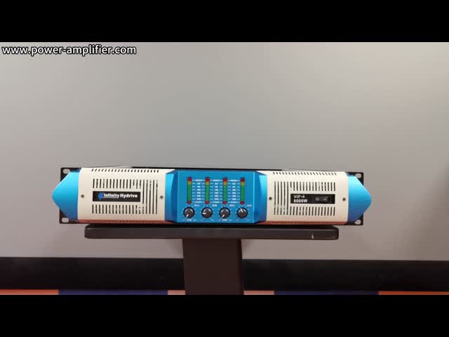 予算に適したオーディオソリューションのための伝統的なデザインの4チャネル電力増幅器 VIP-4-8000