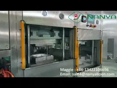 China PLC Control Single Layer 120kg/H Egg Carton Machine supplier