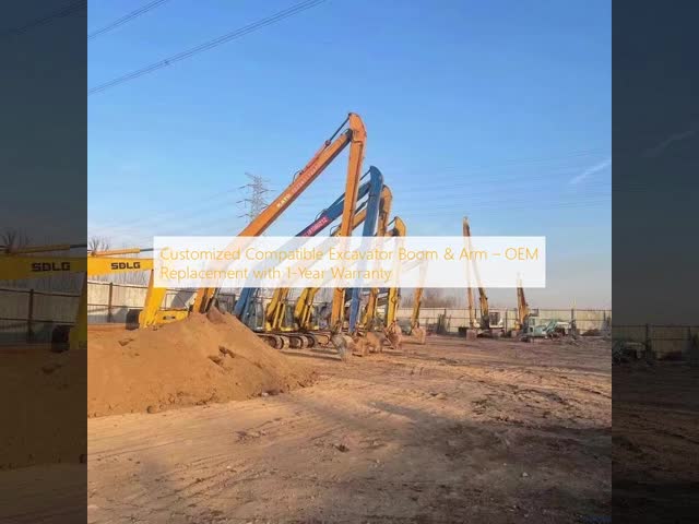 Defeng Customized Compatible Excavator Long Reach Boom & Arm – OEM Replacement