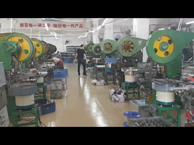 1.2 Inch Ring Binder Fasteners O Shape 4 Ring Binder Mechanism Gold