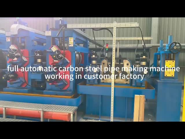 Do tamanho ajustável da tubulação do moinho de tubulação do aço carbono ERW soldadura de alta frequência