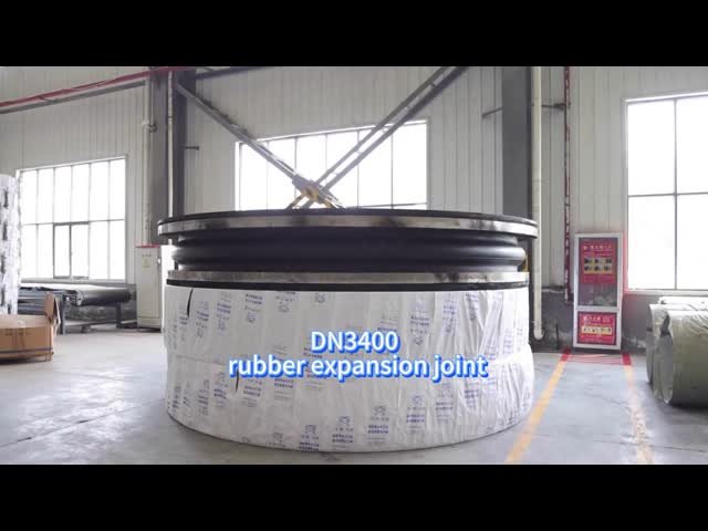 DN25-DN4000 単球型柔軟ゴム接頭 温度範囲 -15°C~80°C