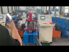 Upright System Customized Z Shape Contact Part Roll Forming Machine