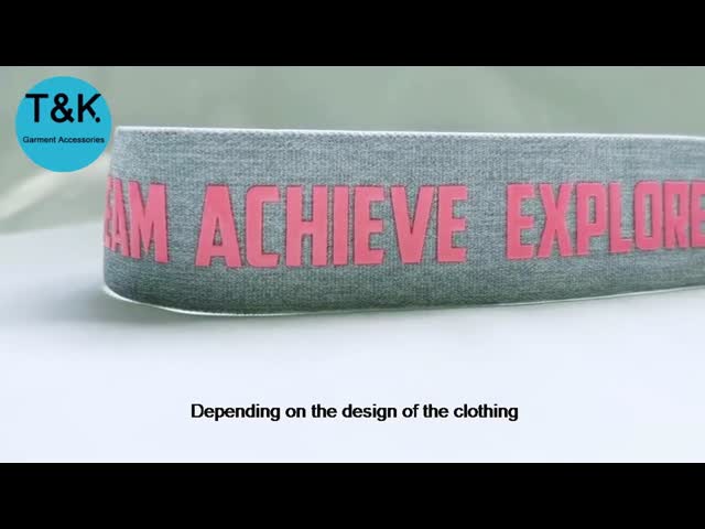 Webbing elástico alto de 3cm com resistência de rasgo e Stretchability altos