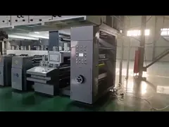 Max.Mechanische snelheid 150m/min Flexodrukmachine voor grote rewinders 1524 mm diameter