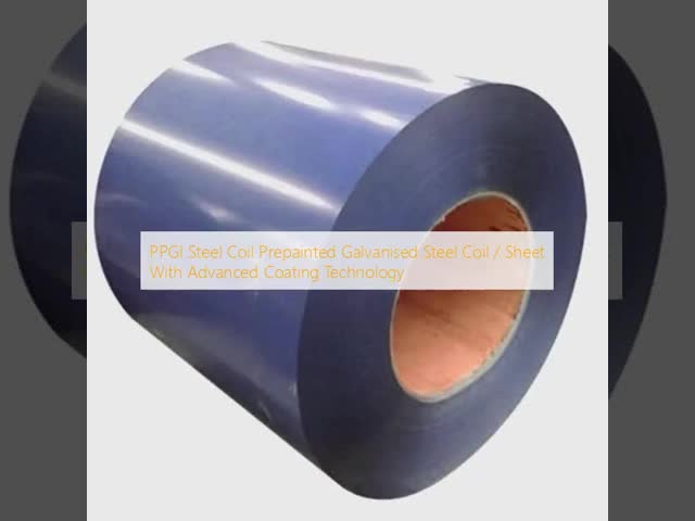 PPGI Steel Coil Prepainted Galvanised Steel Coil / Sheet With Advanced Coating Technology