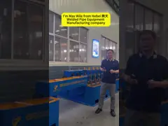 Cold Saw Steel Pipe Machine 20-50mm Round Pipe 120m/min