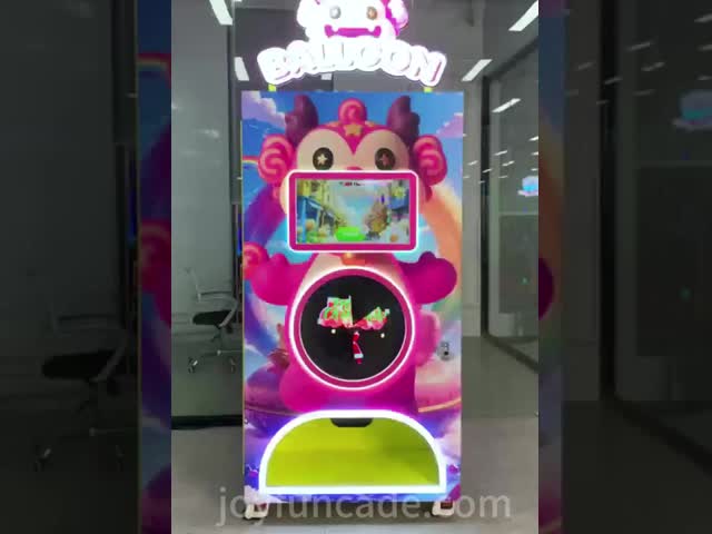 Auto Kids Arcade Machine Commercial Balloon Vending Machine Indoor Remote Management