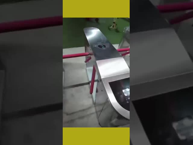 Hot sale school community station shopping mall square turnstile gate card issuer