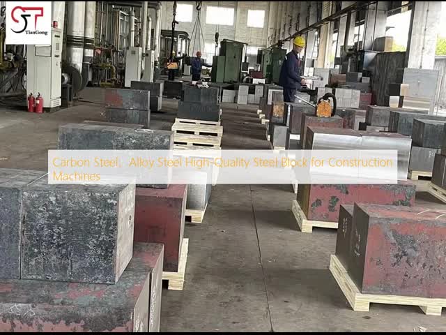 18CrNiMo7-6, 42CrMo, 42CrNiMo Forged Steel Block Alloy Steel for Hydraulic Breaker