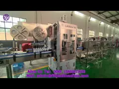 Adjusted Stainless Steel Automatic Labeling Machine PLC Control