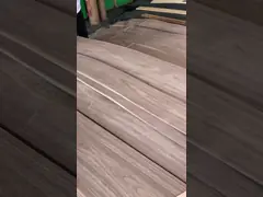 American Walnut Wood Veneer Flat Cut 0.45mm For Wallcovering