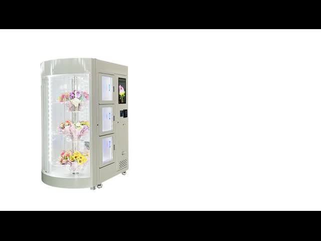Winnsen 24/7 College Campus Refrigerated Smart Flower Vending Machine ADA Compliant for USA University