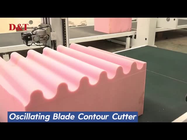 Резец лезвия автоматической губки латекса Cnc автомата для резки губки осциллируя
