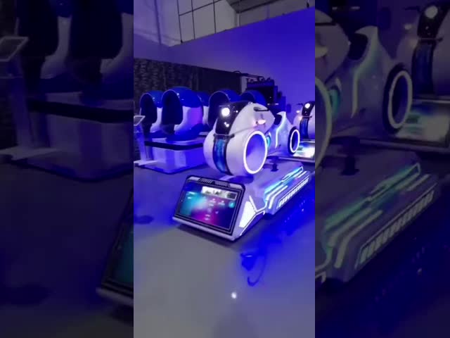 Single Person VR Racing Moto 1 Player VR Motorcycle Simulator