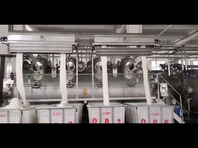 Low Liquor Ration High Efficiency Knit Dyeing Machine video