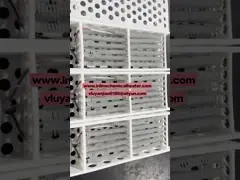 China PTFE Frame Over The Side Immersion Tank Heater Single Phase 480V 4KW HXF Style supplier