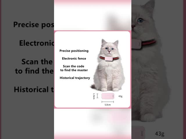 Voice Guidance RFID Pet Smart GPS Tracker Long Range Detection Global Coverage Cellular