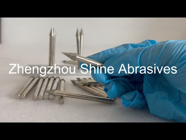 Electroplated Diamond / CBN Grinding Mandrels And Wheels For Carbide Tools