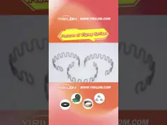 Easy Installation Zigzag Spring For 4kg / Roll 10Rolls / Plastic Bag